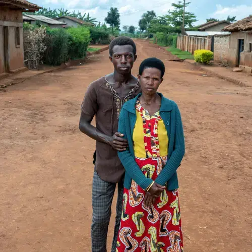 Stella and Claude. Image by Jonathan Torgovnik. Rwanda, 2018.