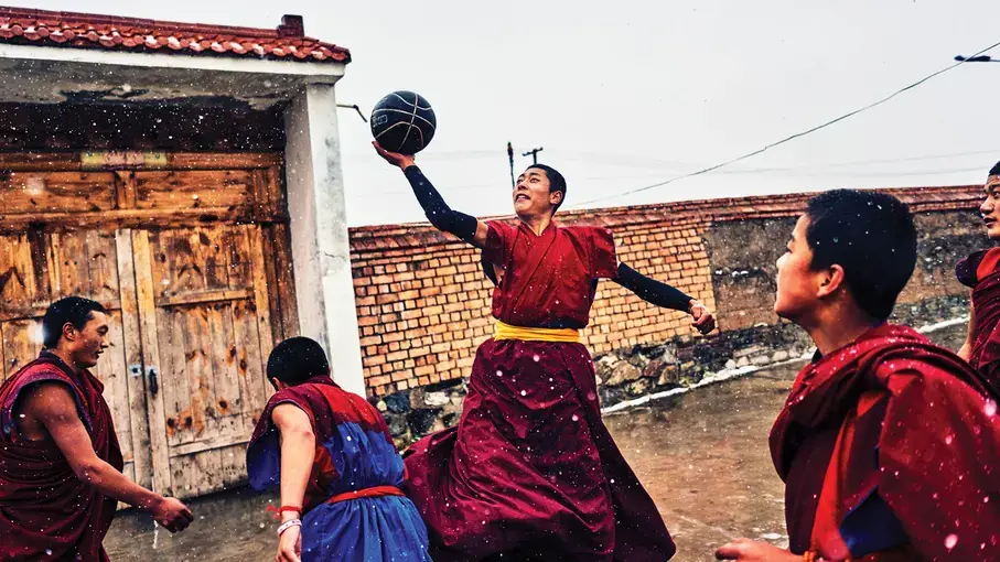 Monks, nomads, and a sport's unlikely ascent in a remote corner of the globe. Image by An Rong Xu. Tibet, 2018.