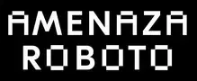 Amenaza Roboto logo