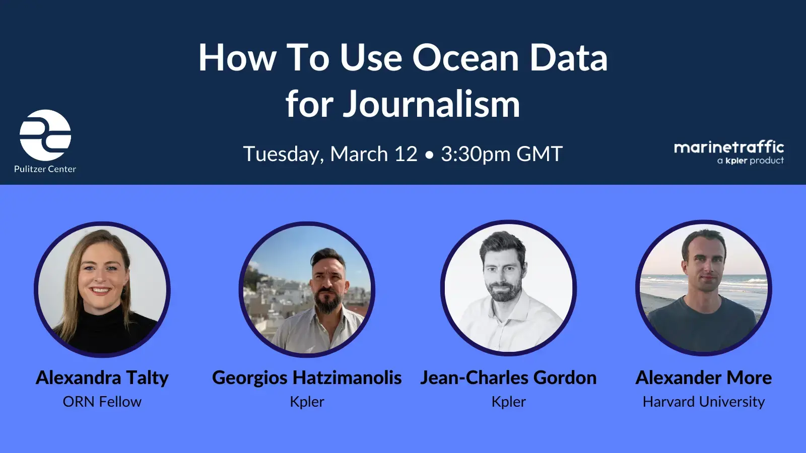 How To Use Ocean Data  for Journalism event