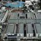 Aerial view of the new Hospital of the State University of Haiti in Port-au-Prince. Financed by France, the United States and the Haitian government, the hospital was promised after Haiti’s Jan. 12, 2010, earthquake, but has not yet opened. Image by Jean Marc Hervé Abélard / The Miami Herald. Haiti, 2019.